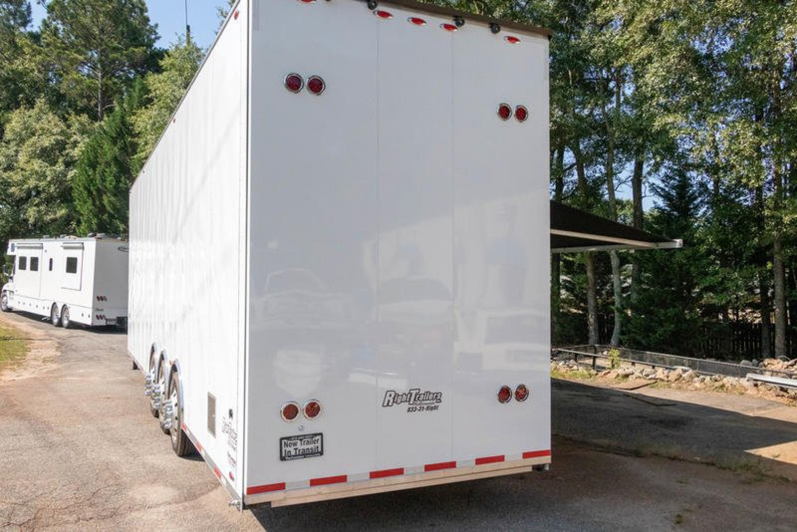 New 2026 38' Performax Race Trailer Lift Gate