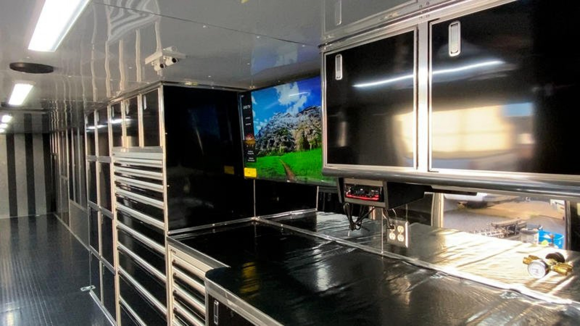 New 2026 38' Performax Race Trailer Lift Gate