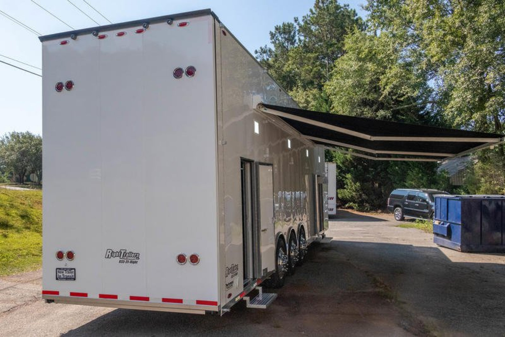 New 2026 38' Performax Race Trailer Lift Gate