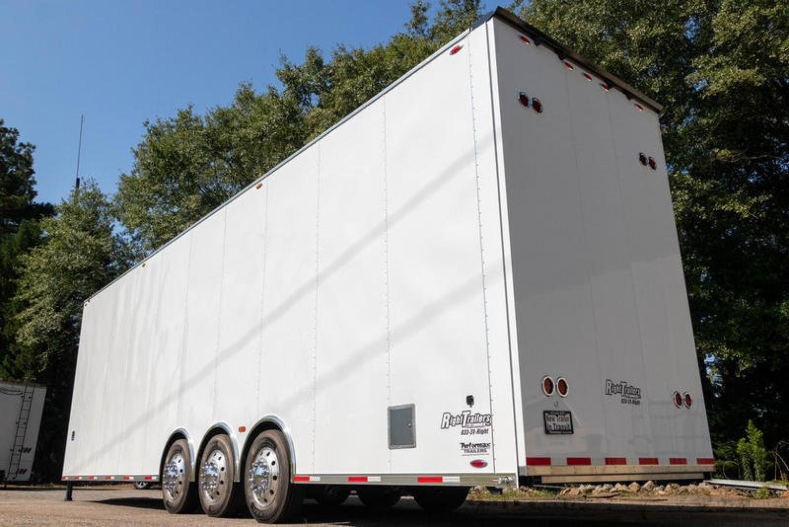 New 2026 38' Performax Race Trailer Lift Gate