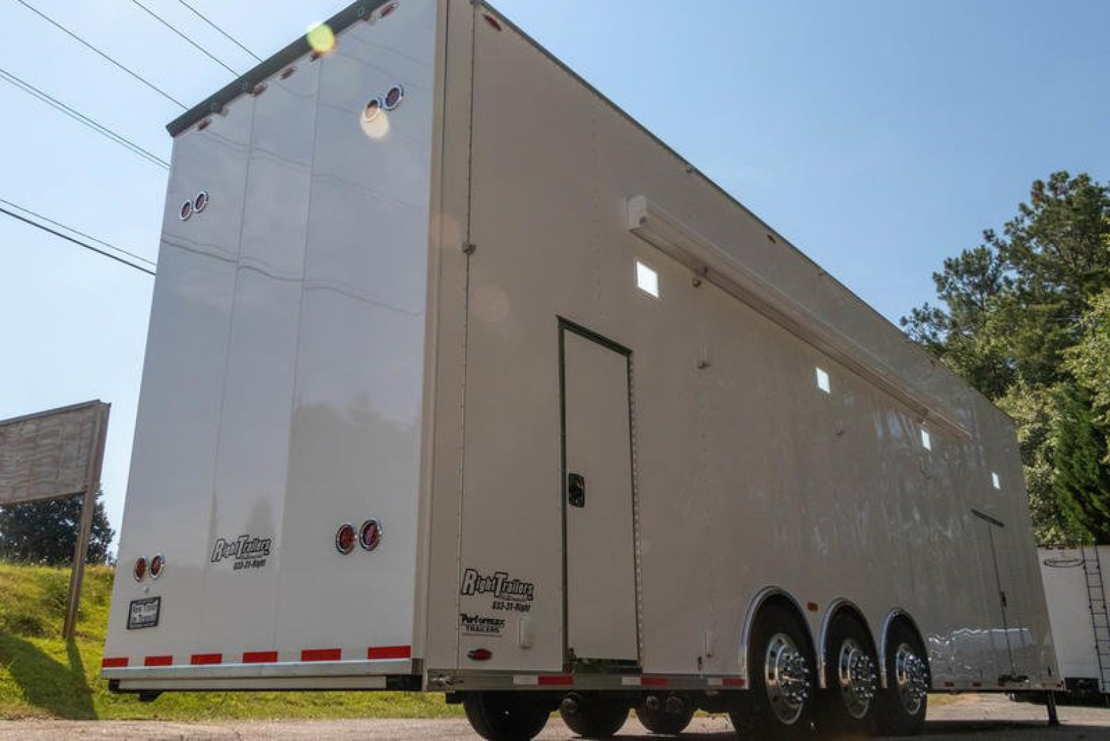 New 2026 38' Performax Race Trailer Lift Gate