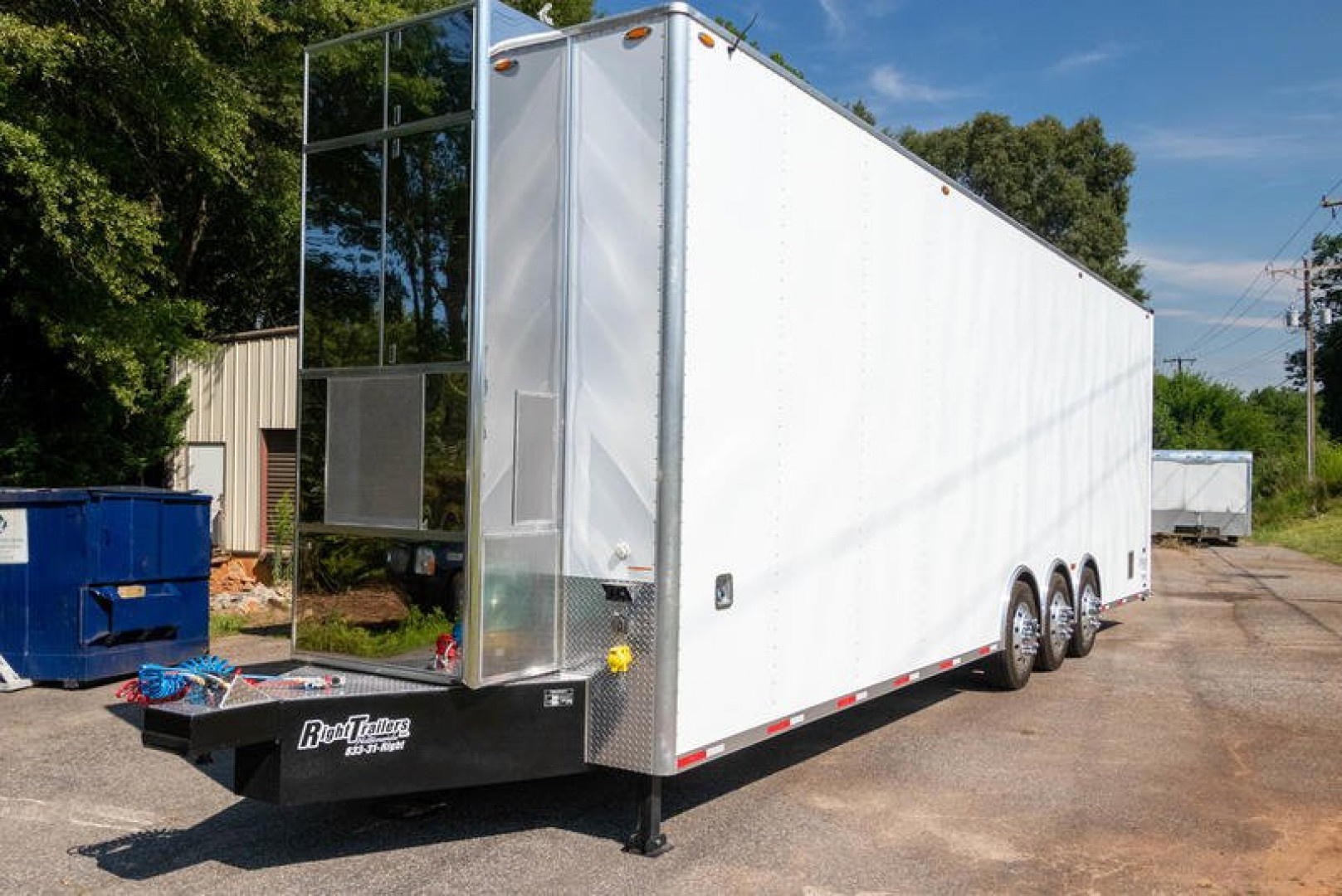 New 2026 38' Performax Race Trailer Lift Gate