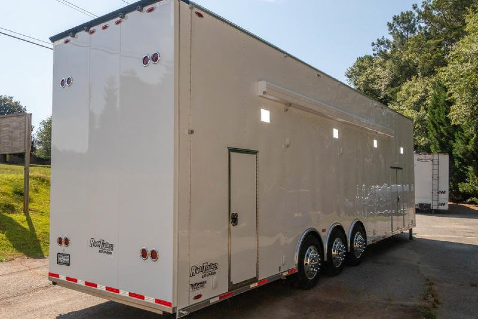 New 2026 38' Performax Race Trailer Lift Gate