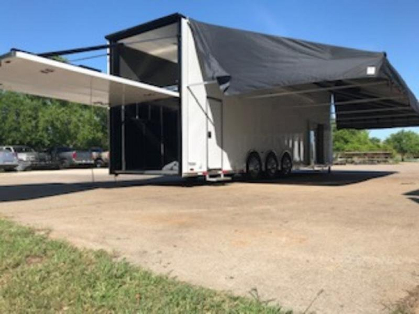 New 2026 38' Performax Race Trailer Lift Gate