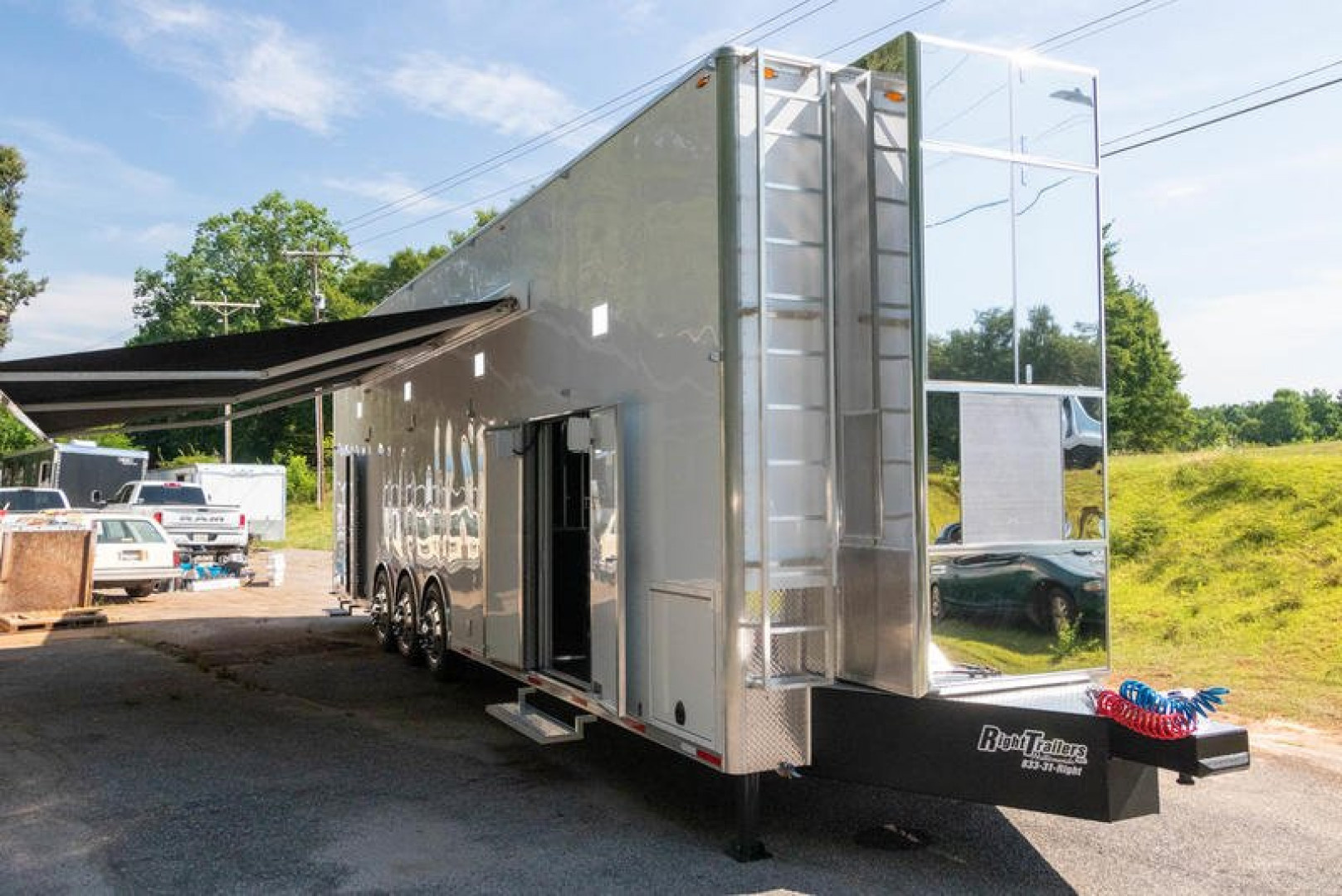 New 2026 38' Performax Race Trailer Lift Gate