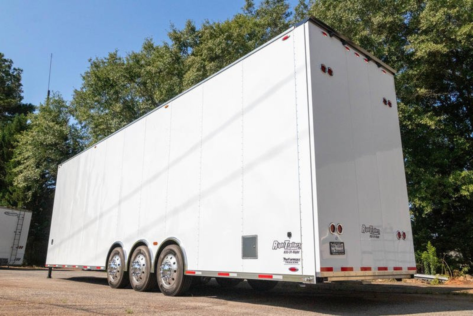 New 2026 38' Performax Race Trailer Lift Gate