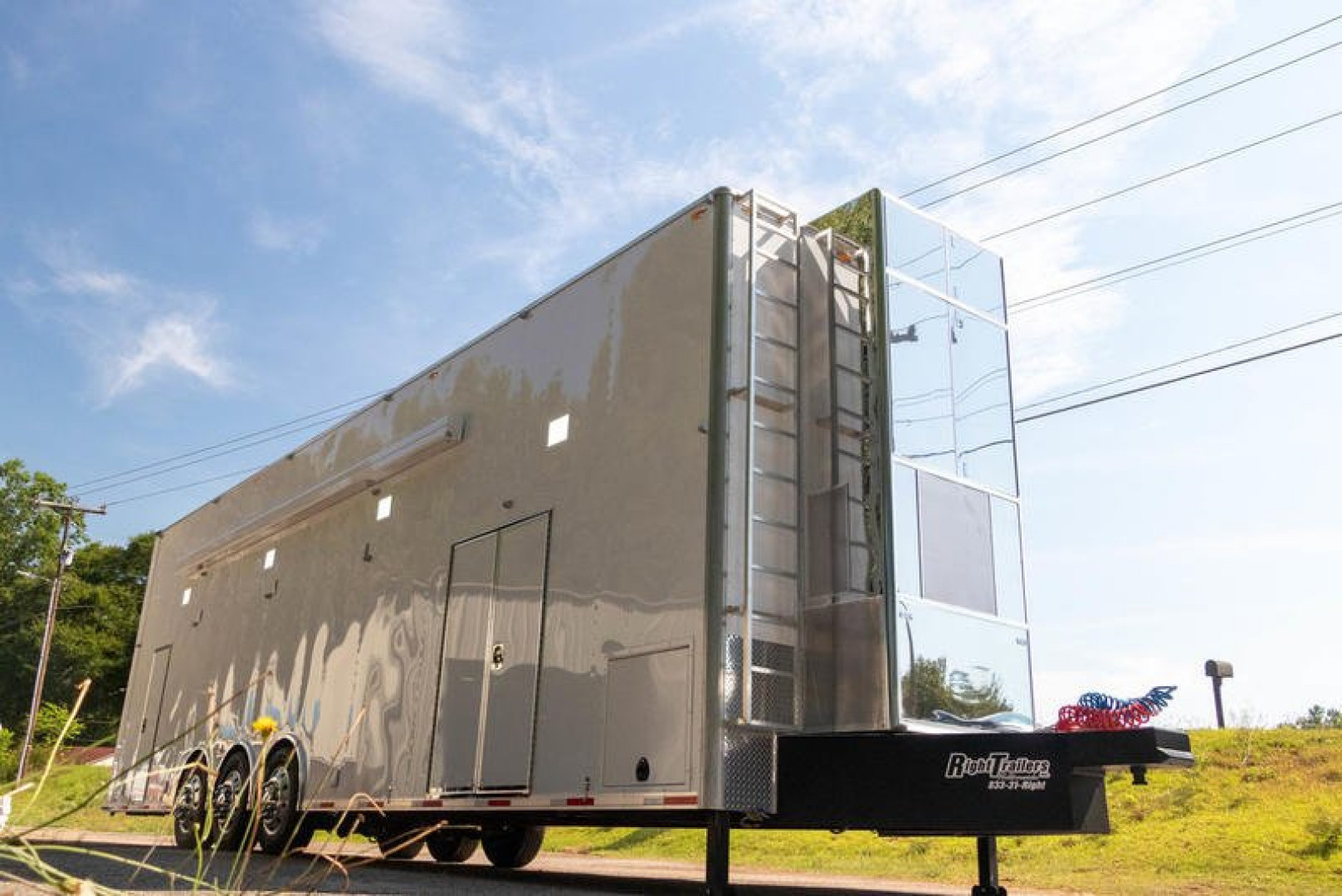 New 2026 38' Performax Race Trailer Lift Gate