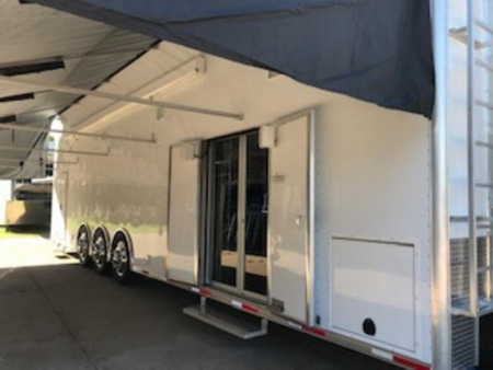 New 2026 38' Performax Race Trailer Lift Gate