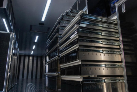 New 2026 38' Performax Race Trailer Lift Gate