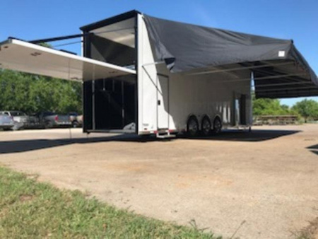 New 2026 38' Performax Race Trailer Lift Gate