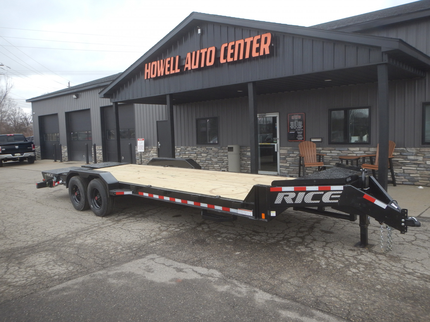 New 2026 Rice Trailers FMHDMH8224 Equipment Trailer