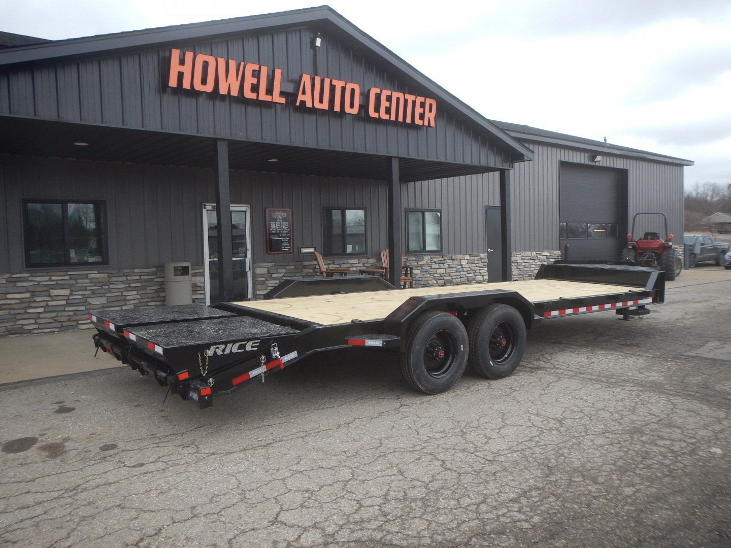 New 2026 Rice Trailers FMHDMH8224 Equipment Trailer