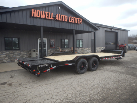New 2026 Rice Trailers FMHDMH8224 Equipment Trailer
