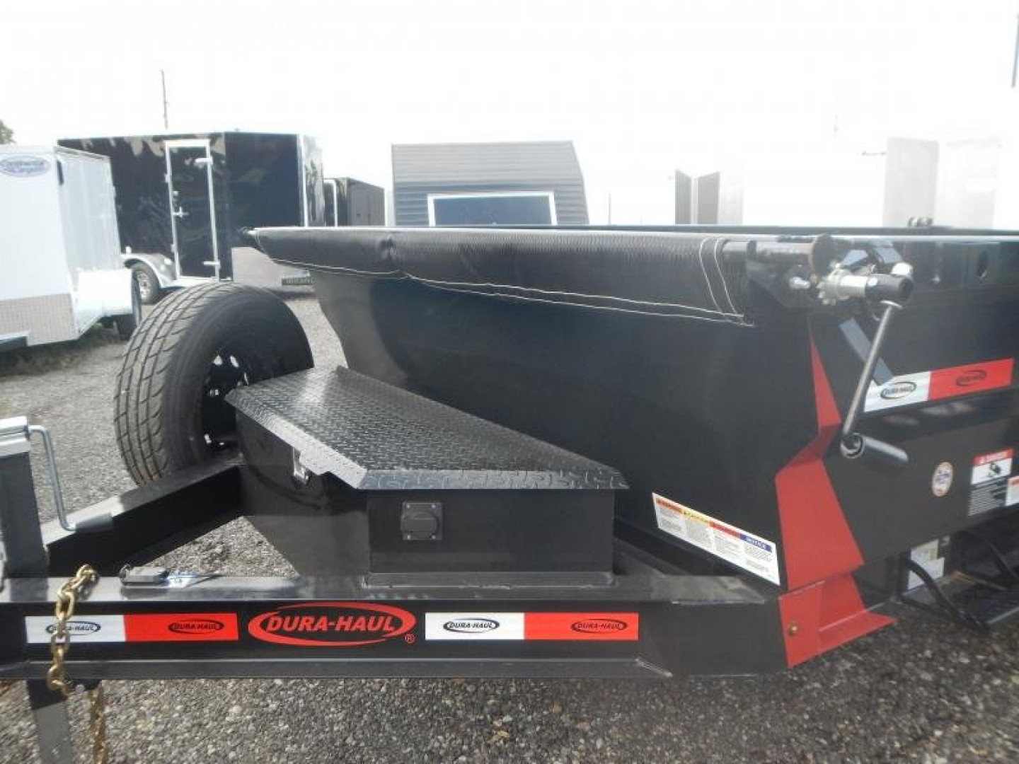 New 2025 Dura-Haul 14' DUMP TRAILER 14,OOO LB Dump Trailer