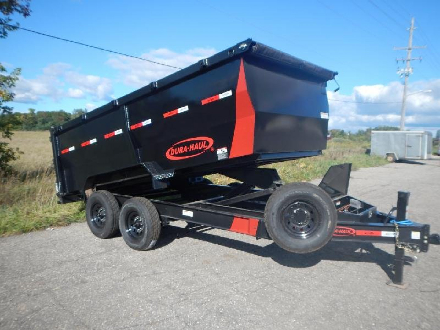 New 2024 Dura-Haul 14' HIGH SIDE DUMP TRAILER  Dump Trailer