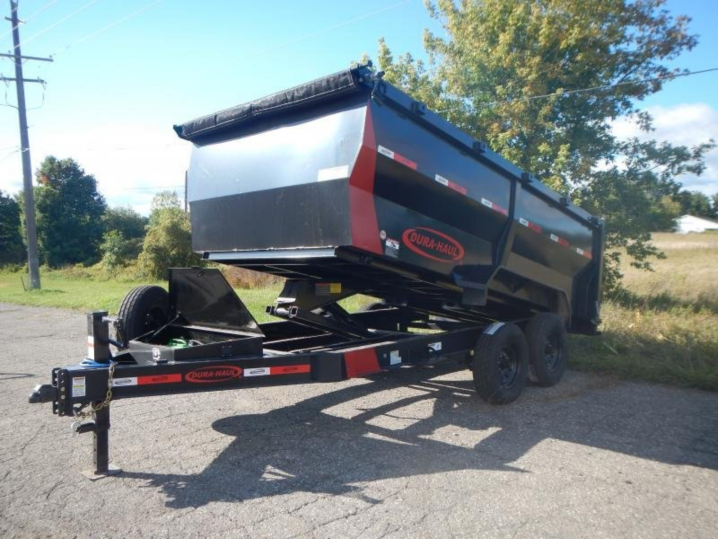 New 2024 Dura-Haul 14' HIGH SIDE DUMP TRAILER  Dump Trailer