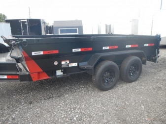 New 2025 Dura-Haul 12' DUMP TRAILER 14,000 GVWR Dump Trailer