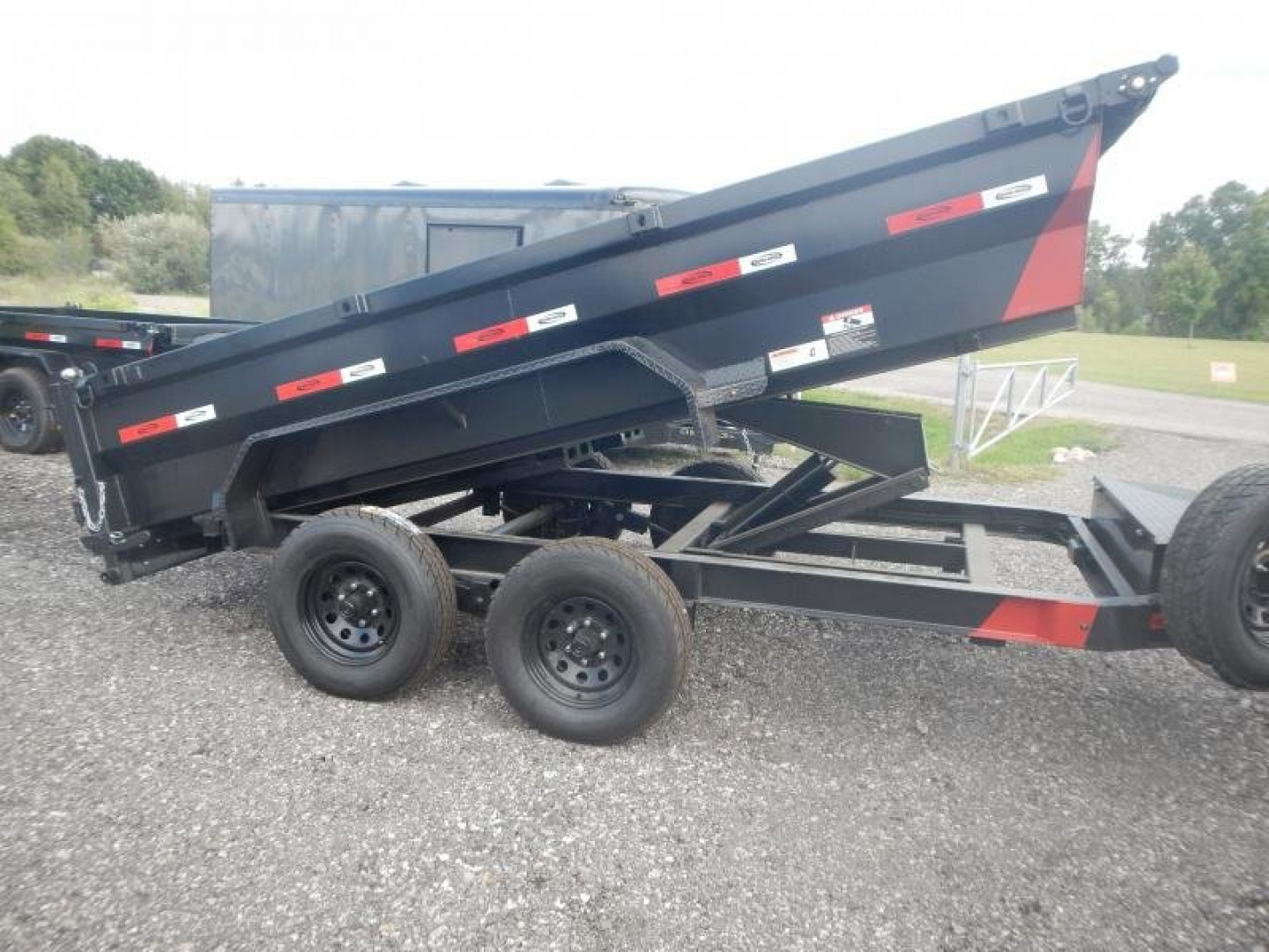 New 2025 Dura-Haul 6 X 12 DUMP TRAILER 10# LB Dump Trailer