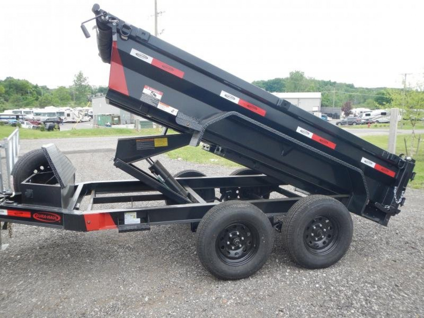 New 2025 Dura-Haul 5 X 10 DUMP TRAILER 7000# Dump Trailer