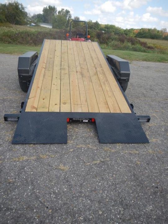 New 2025 Rice PTH20S Equipment Trailer