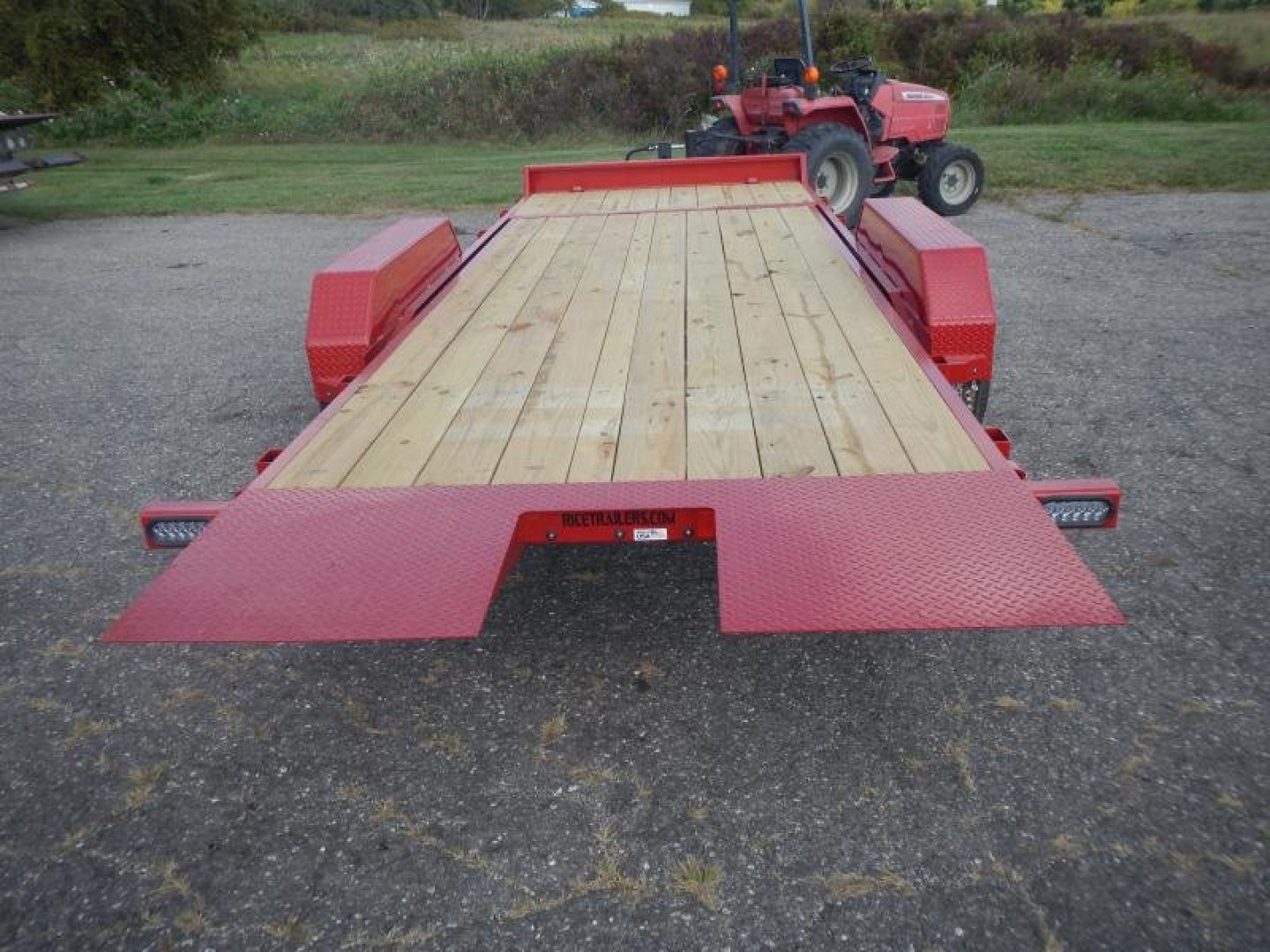 New 2025 Rice PTH20S Equipment Trailer