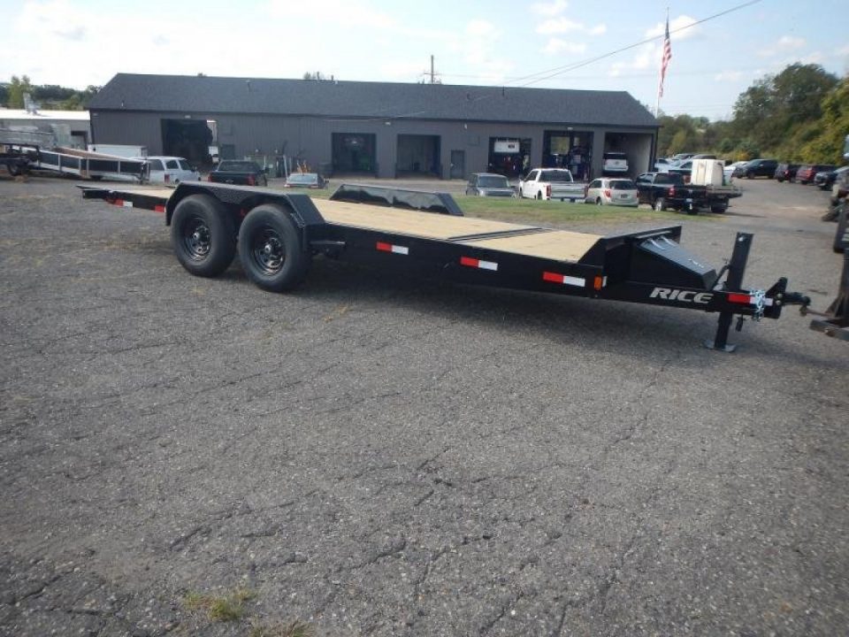 New 2025 Rice PTH20S Equipment Trailer