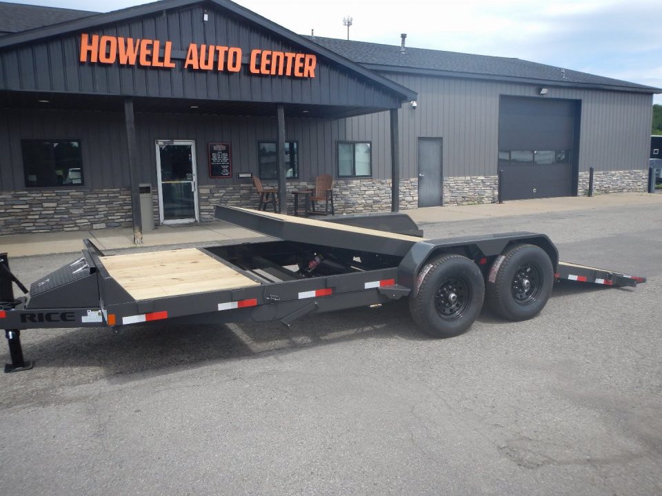 New 2025 Rice PTH20S Equipment Trailer