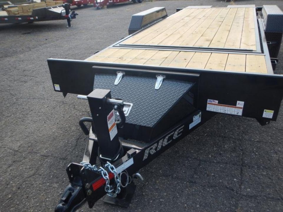 New 2025 Rice PTH20S Equipment Trailer