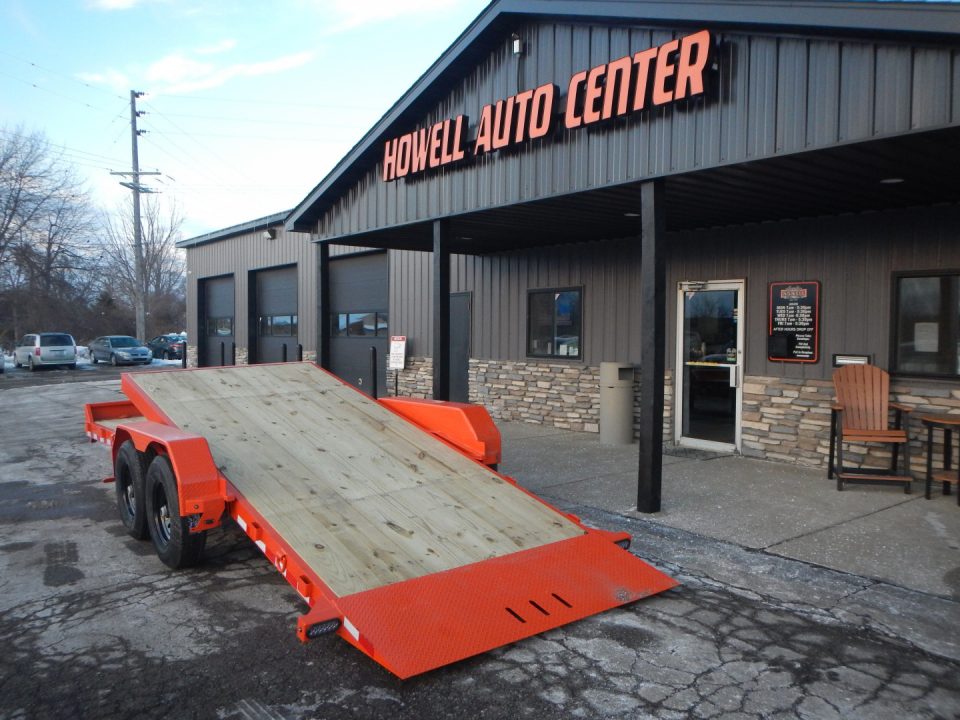 New 2025 Rice PTH20S Equipment Trailer