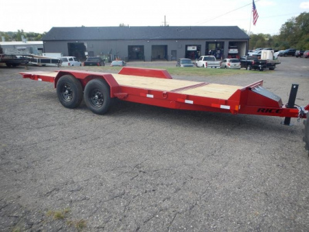 New 2025 Rice PTH20S Equipment Trailer