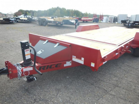 New 2025 Rice PTH20S Equipment Trailer
