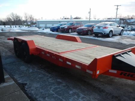 New 2025 Rice PTH20S Equipment Trailer