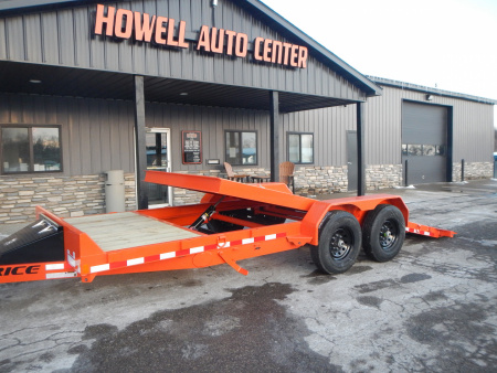 New 2025 Rice PTH20S Equipment Trailer