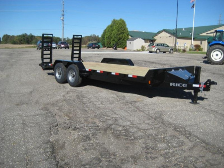 New 2026 Rice Trailers FMEHR8220 Equipment Trailer