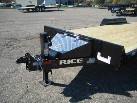 New 2026 Rice Trailers FMEHR8220 Equipment Trailer