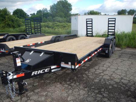 New 2026 Rice Trailers FMEHR8220 Equipment Trailer