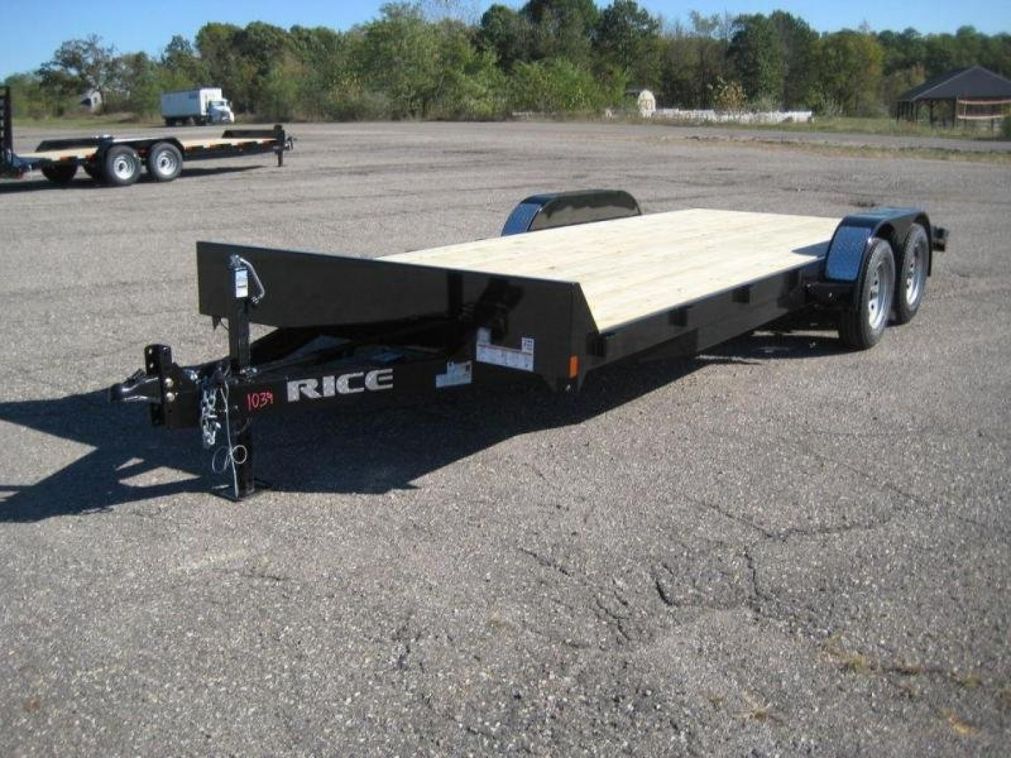 New 2025 Rice Magnum 82" x 18'+2' Car Hauler 7K