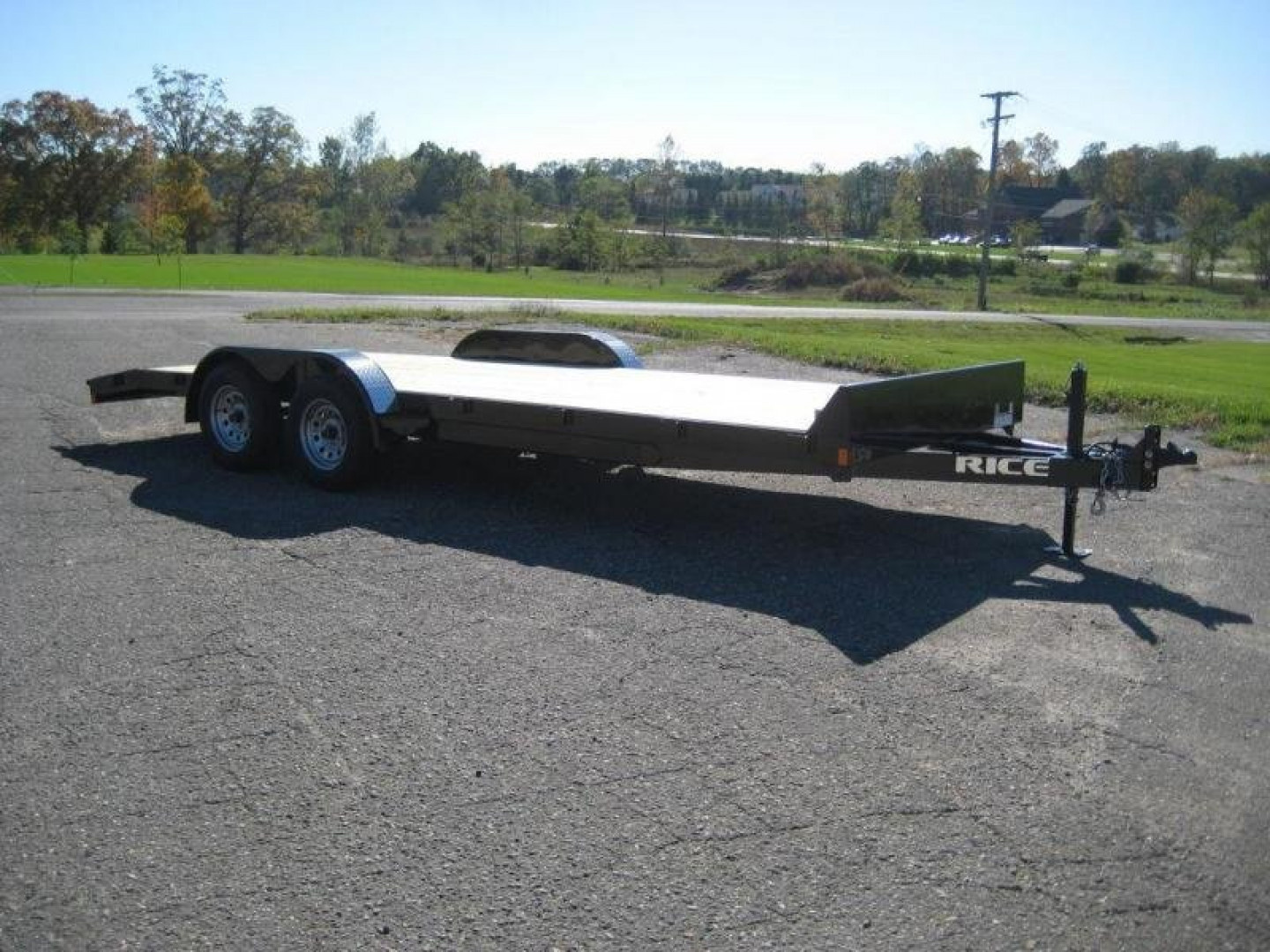 New 2025 Rice Magnum 82" x 18'+2' Car Hauler 7K