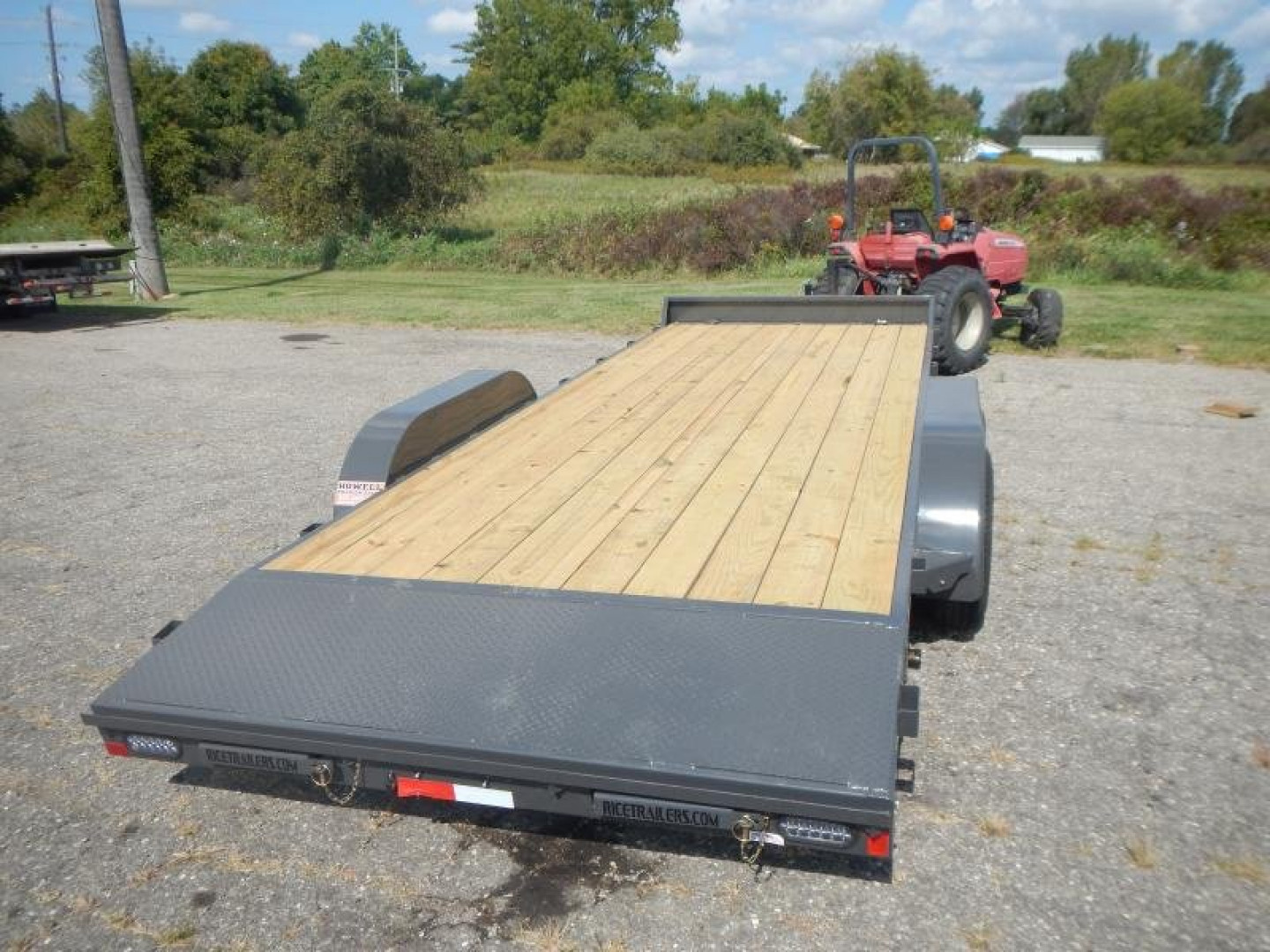 New 2025 Rice Magnum 82" x 18'+2' Car Hauler 7K