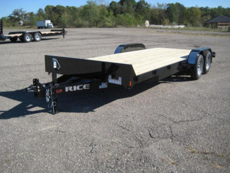 New 2025 Rice Magnum 82" x 18'+2' Car Hauler 7K