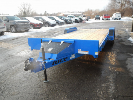 New 2025 Rice Magnum 82" x 18'+2' Car Hauler 7K