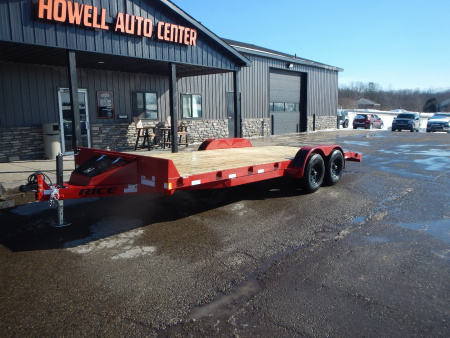 New 2025 Rice Magnum 82" x 18'+2' Car Hauler 7K