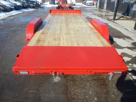 New 2025 Rice Magnum 82" x 18'+2' Car Hauler 7K