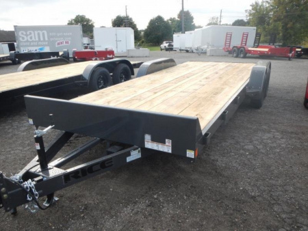 New 2025 Rice Magnum 82" x 18'+2' Car Hauler 7K