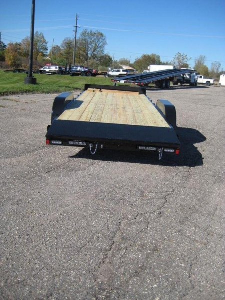 New 2025 Rice Magnum 82" x 18'+2' Car Hauler 7K