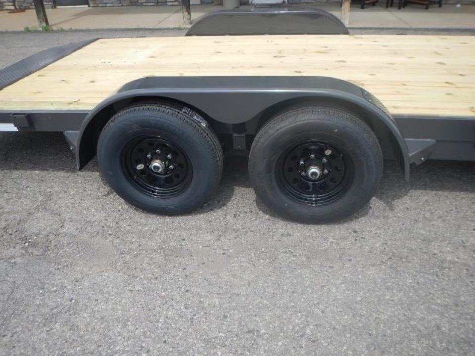 New 2025 Rice Magnum 82" x 18'+2' Car Hauler 10K