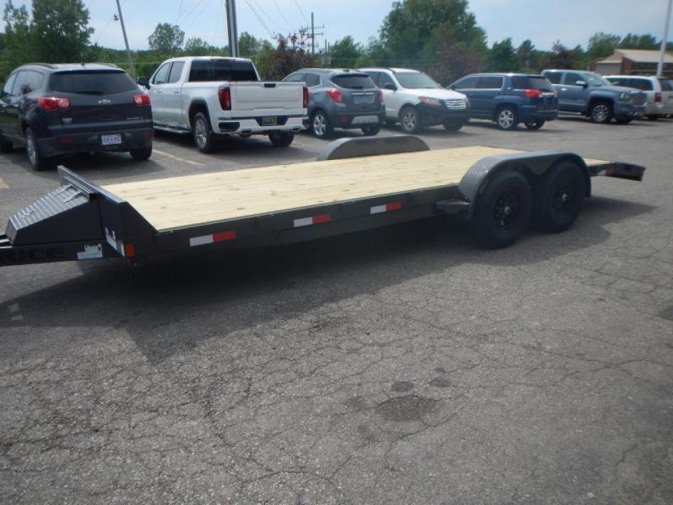 New 2025 Rice Magnum 82" x 18'+2' Car Hauler 10K