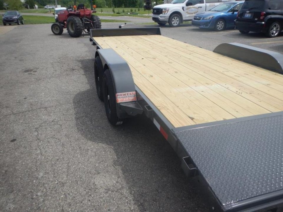 New 2025 Rice Magnum 82" x 18'+2' Car Hauler 10K