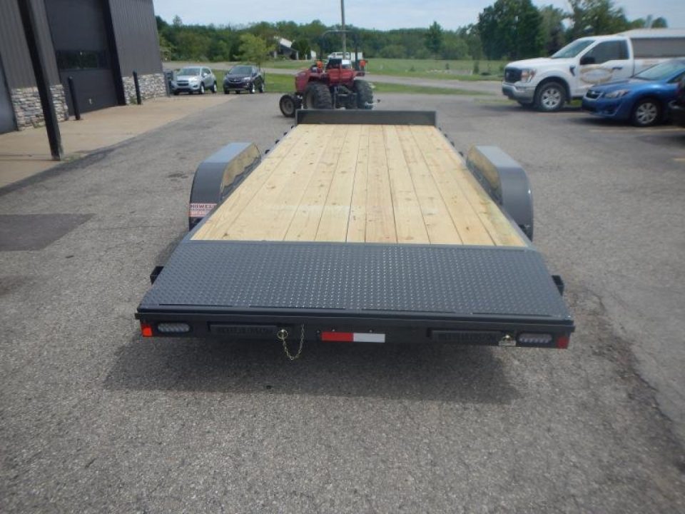 New 2025 Rice Magnum 82" x 18'+2' Car Hauler 10K
