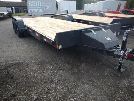 New 2025 Rice Magnum 82" x 18'+2' Car Hauler 10K